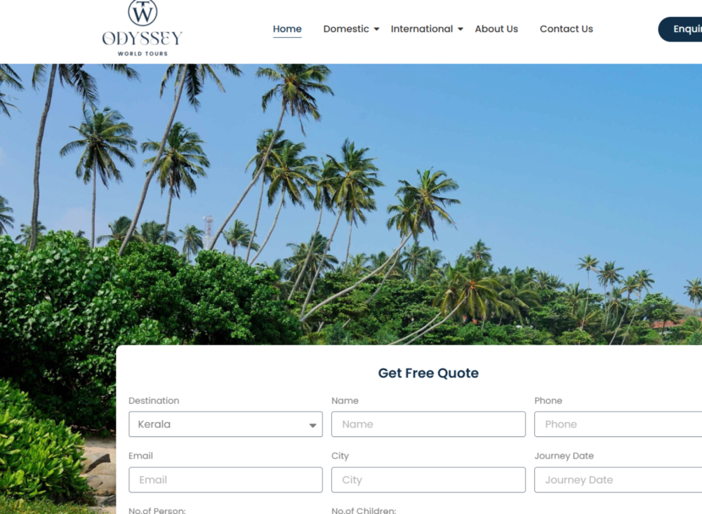 Travel Website