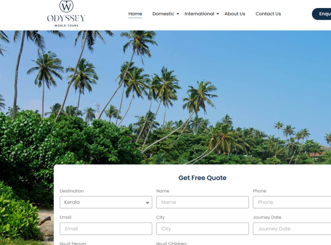 Travel Website